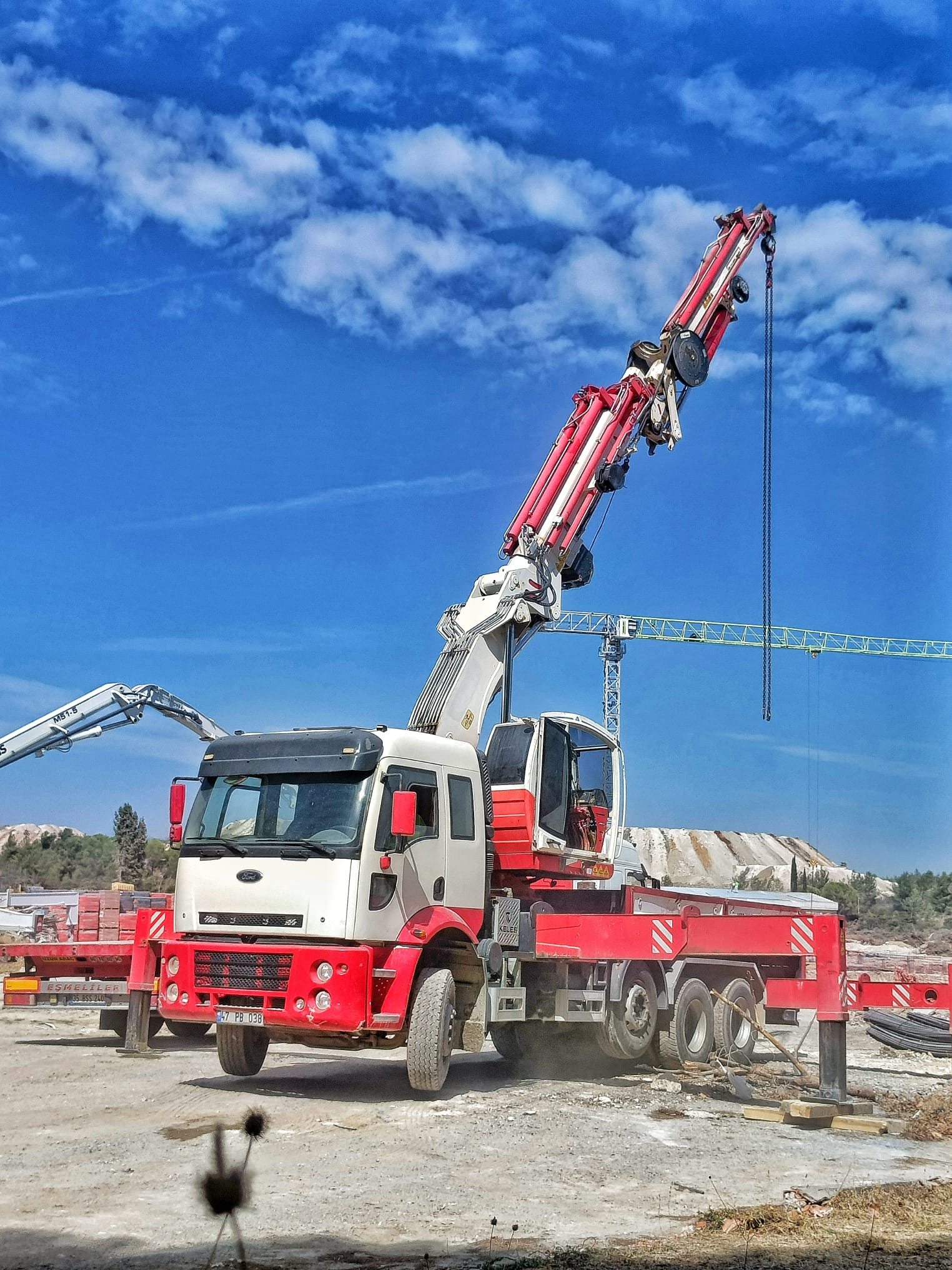 Hiyap Vinç Şantiye Çalışması